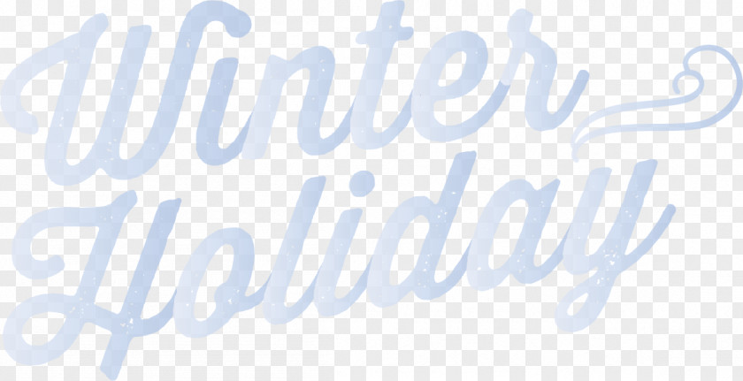 Winter Snow Effect WordArt Logo Brand Font PNG