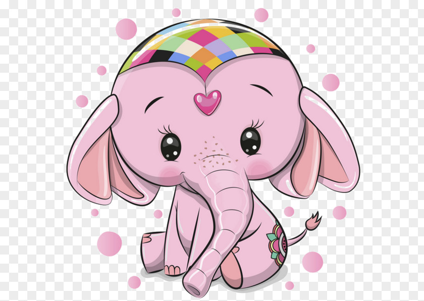 Animation Puppy Love Elephant PNG