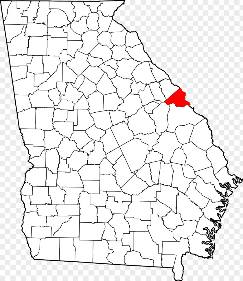 Augusta National Map Georgia Richmond County Walton Morgan Laurens County, Lumpkin PNG