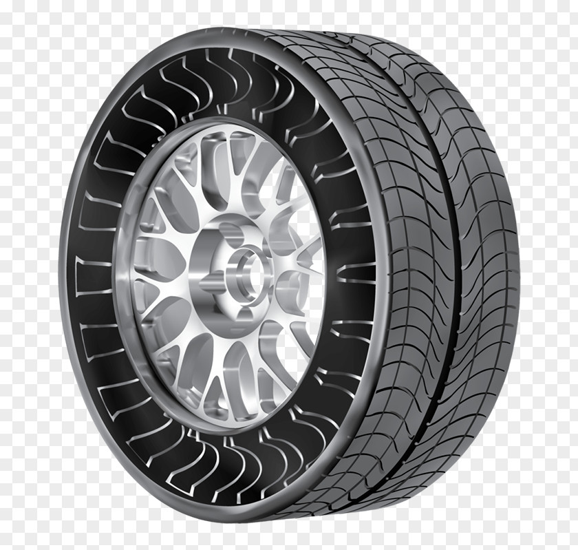 Car Tire Repair Tweel Airless Michelin PNG