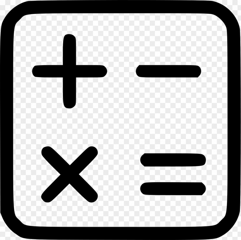 Mathematics Plus And Minus Signs PNG