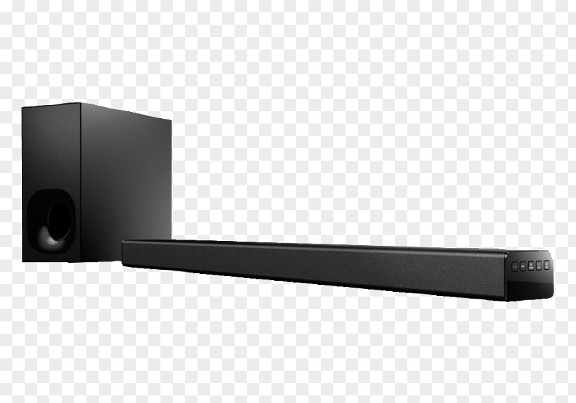 Sony Soundbar Home Theater Systems Surround Sound Subwoofer HT-CT180 PNG