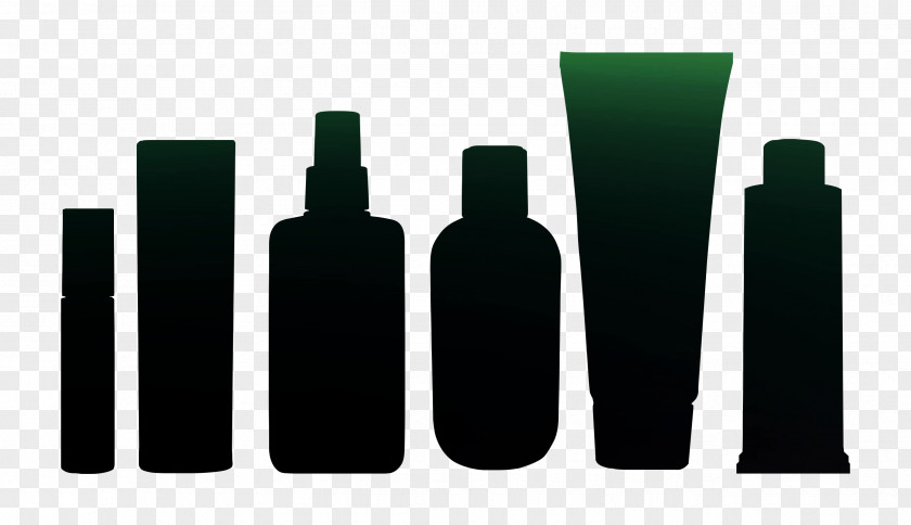 Glass Bottle Product Design PNG