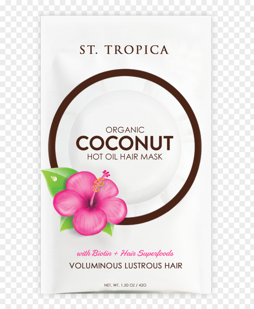 Hair ST. TROPICA Organic Coconut Hot Oil Mask Food PNG