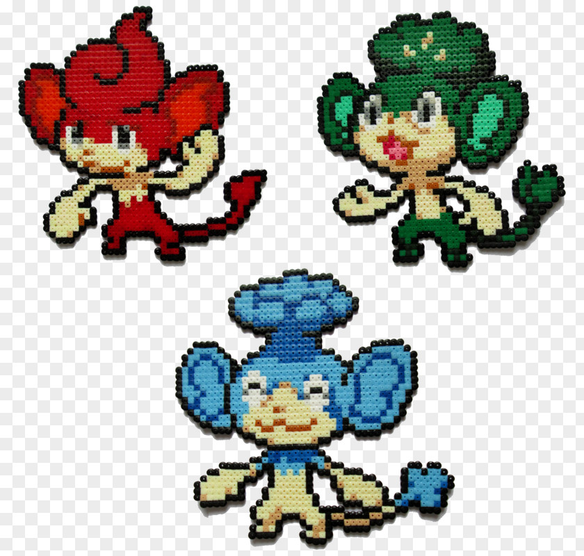 Pyssla Pokemon Pokémon Pixel Art Bead DeviantArt PNG