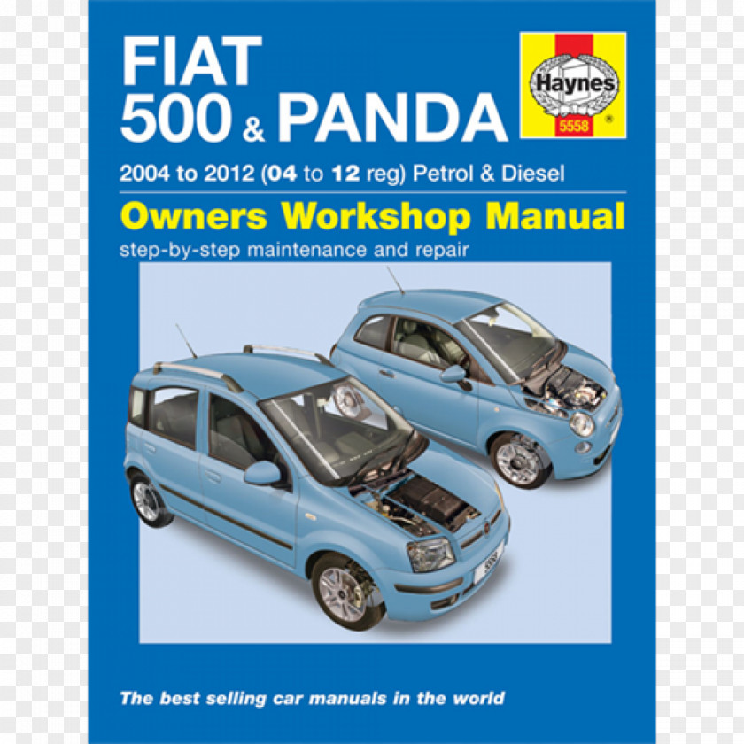 Fiat 500 & Panda: (04-12) 53 To 61 Punto Automobiles PNG