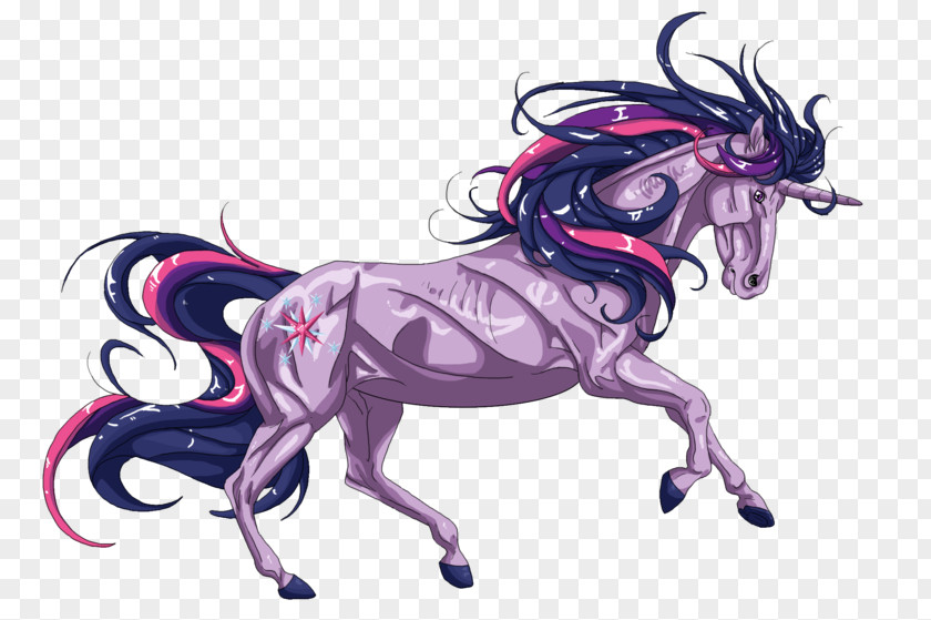 Mustang Mane Pony Unicorn PNG