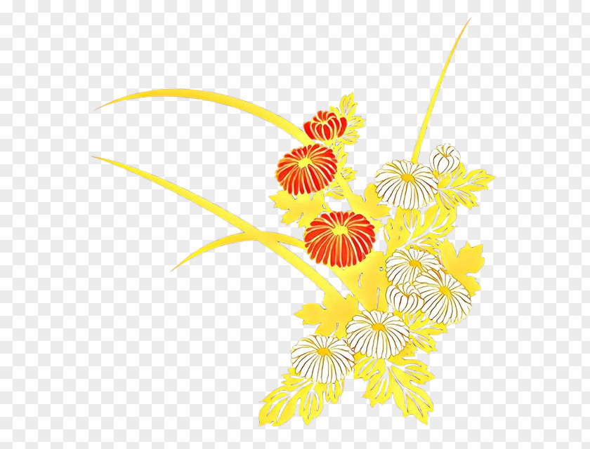 Pedicel Gerbera Flowers Background PNG