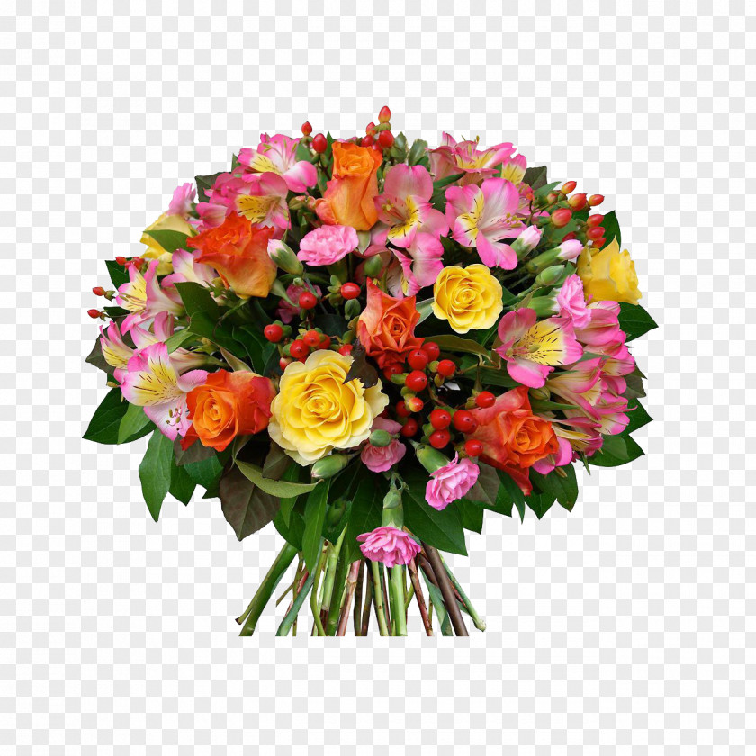 Bouquet Of Flowers Flower Gift Wedding Birthday PNG