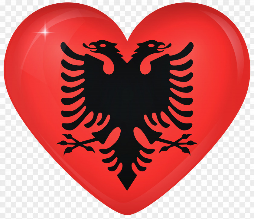Flag Of Albania Albanians National Anthem PNG