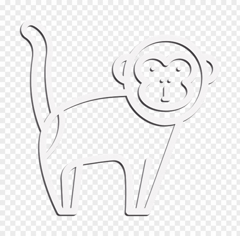 Forest Animals Icon Monkey PNG