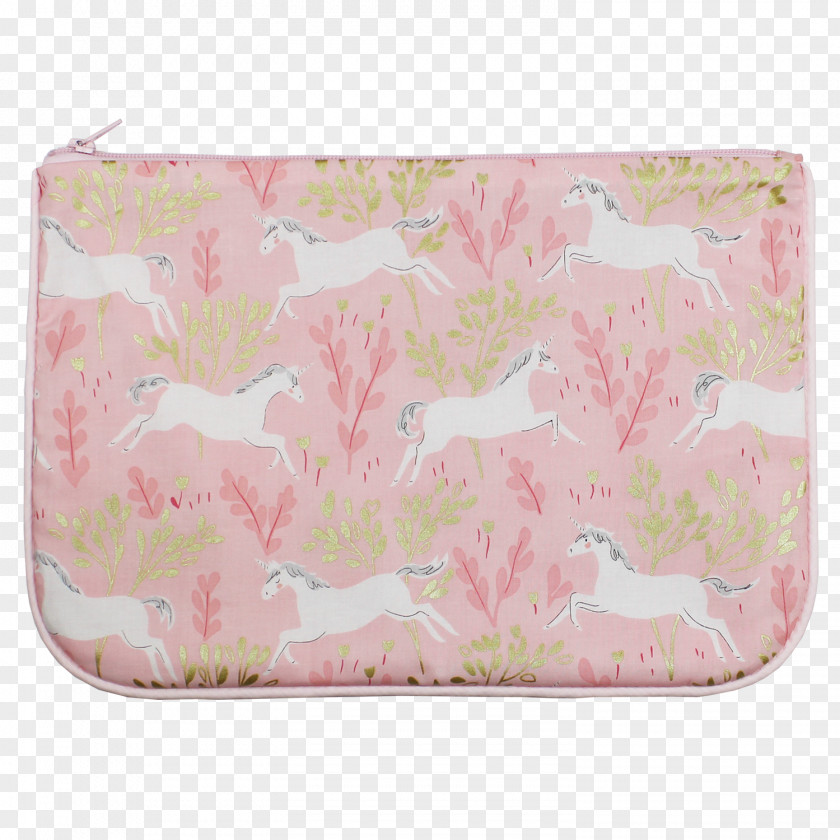 Unicorn Baby Textile Petal Pink M PNG