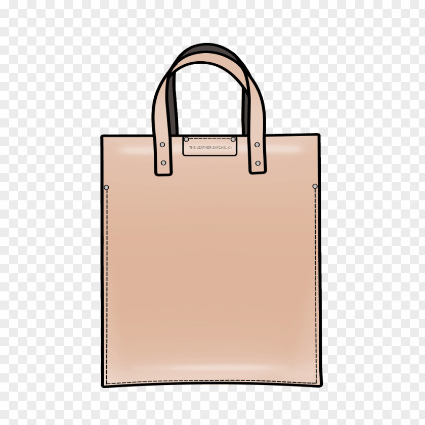 Bag Tote Leather Baggage PNG