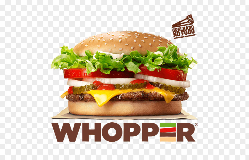 Burger King Whopper Hamburger Cheeseburger French Fries Cheese Sandwich PNG