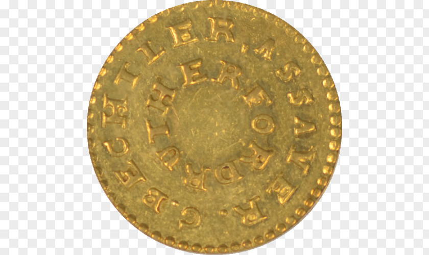 Coin Province Of Pennsylvania Guinea Early American Currency Gold PNG