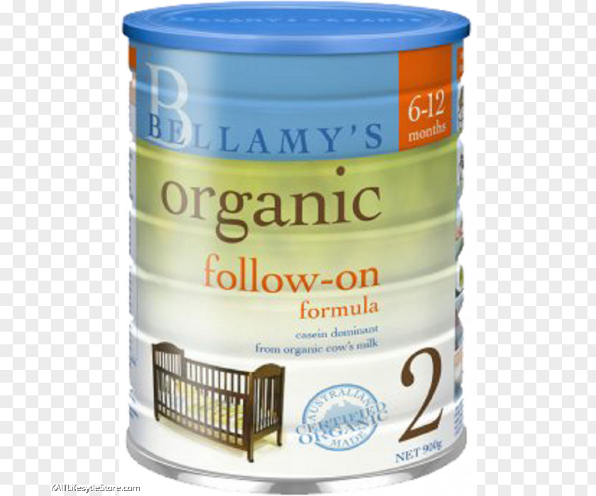Milk Organic Food Baby Formula Bellamy's Infant PNG