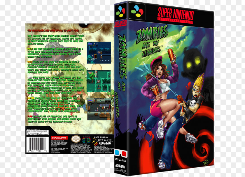 Zombies Ate My Neighbors Super Nintendo Entertainment System Wii Bomberman 4 Mega Drive PNG