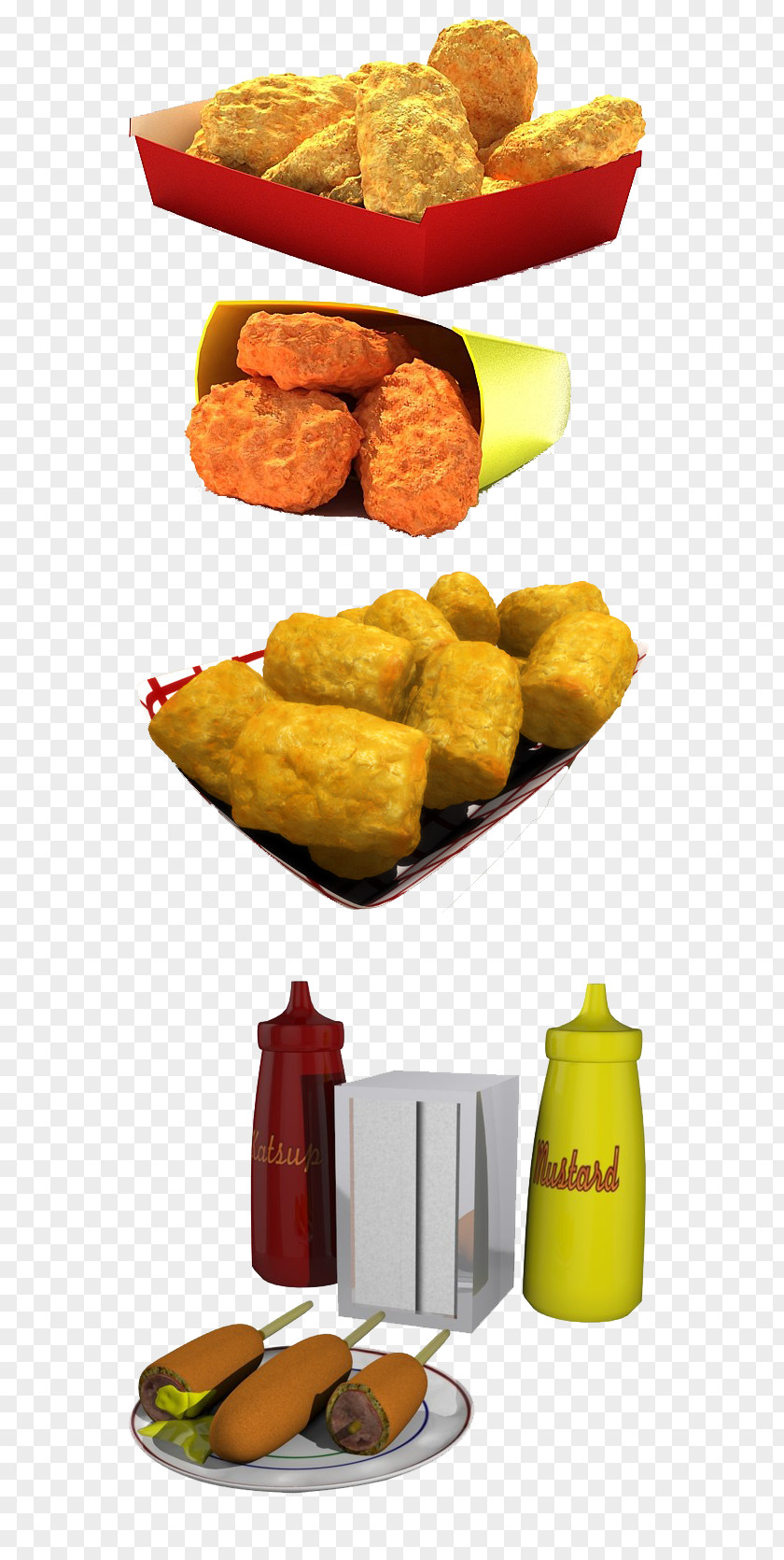 Colonial Chicken Fried Material Nugget Fast Food KFC PNG