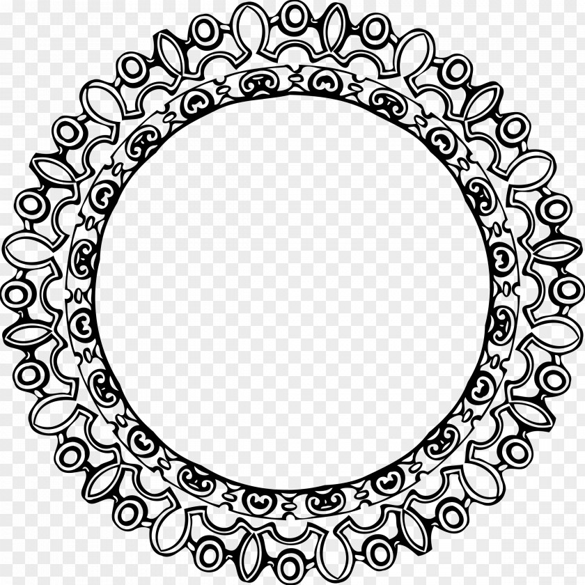 FLORAL CIRCLE Celtic Knot Circle Clip Art PNG