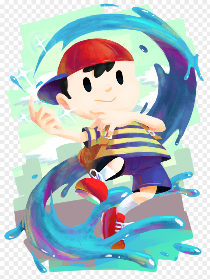 HIMYM Mother 3 EarthBound Ness Fan Art PNG