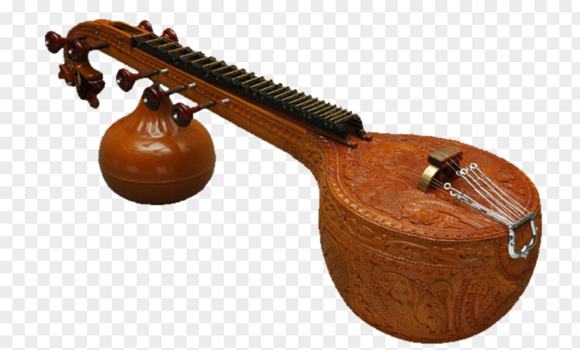 Musical Instrument Saraswati Veena Instruments String Plucked PNG