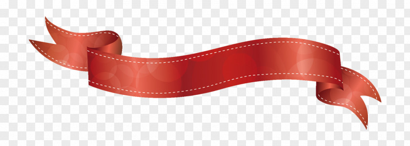 Red Circle Texture Streamer PNG