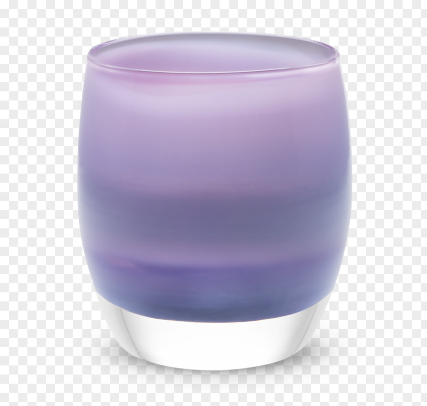 Votive Candle Glassybaby Sweet Pea PNG
