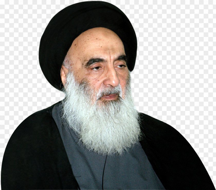 Ali Al-Sistani Najaf Ayatollah Shia Islam PNG