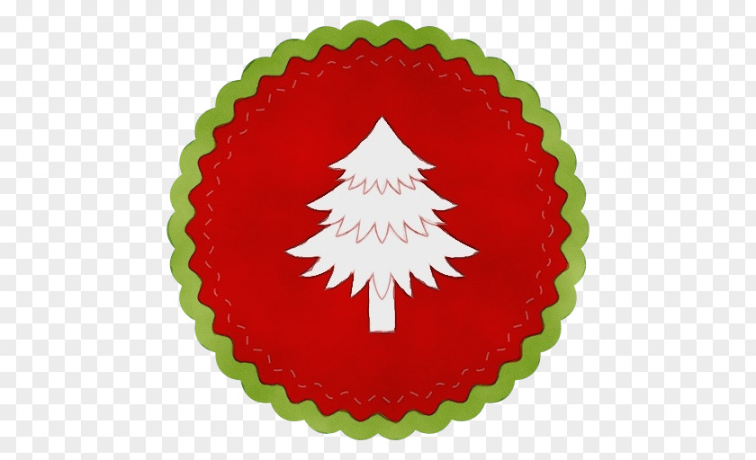 Christmas Tree Red PNG