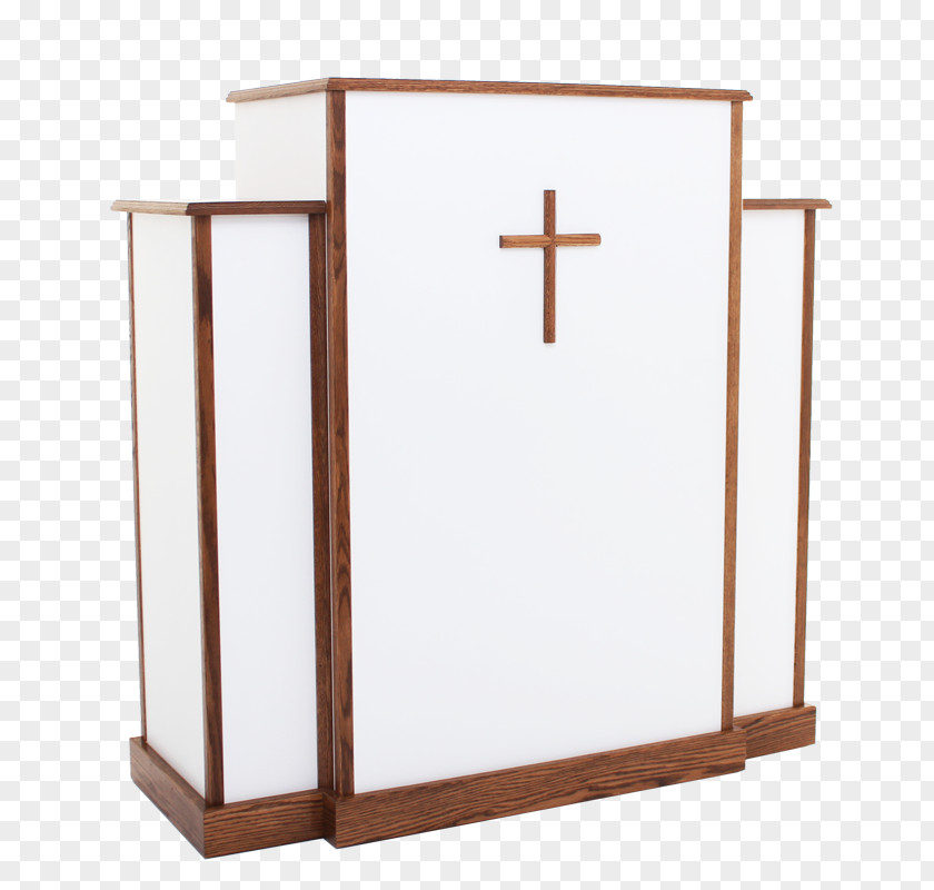 Church Pulpit Furniture Lectern Wood PNG