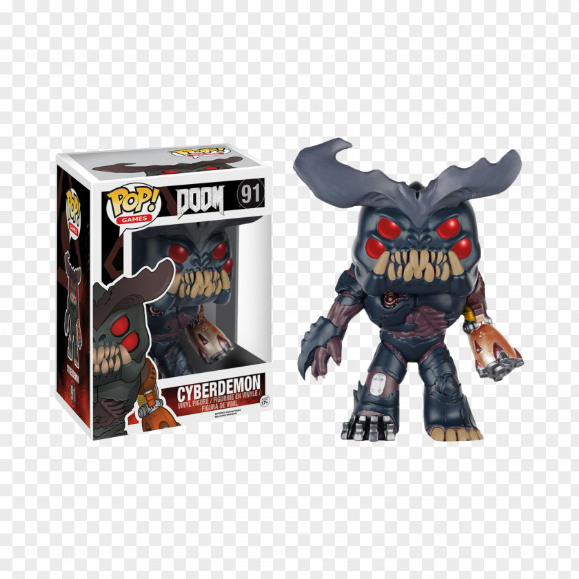 Doom Cyberdemon Funko Video Games PNG