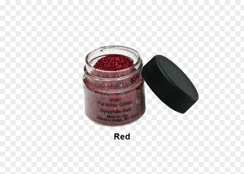 Face Cosmetics Glitter Red Body Painting Color PNG