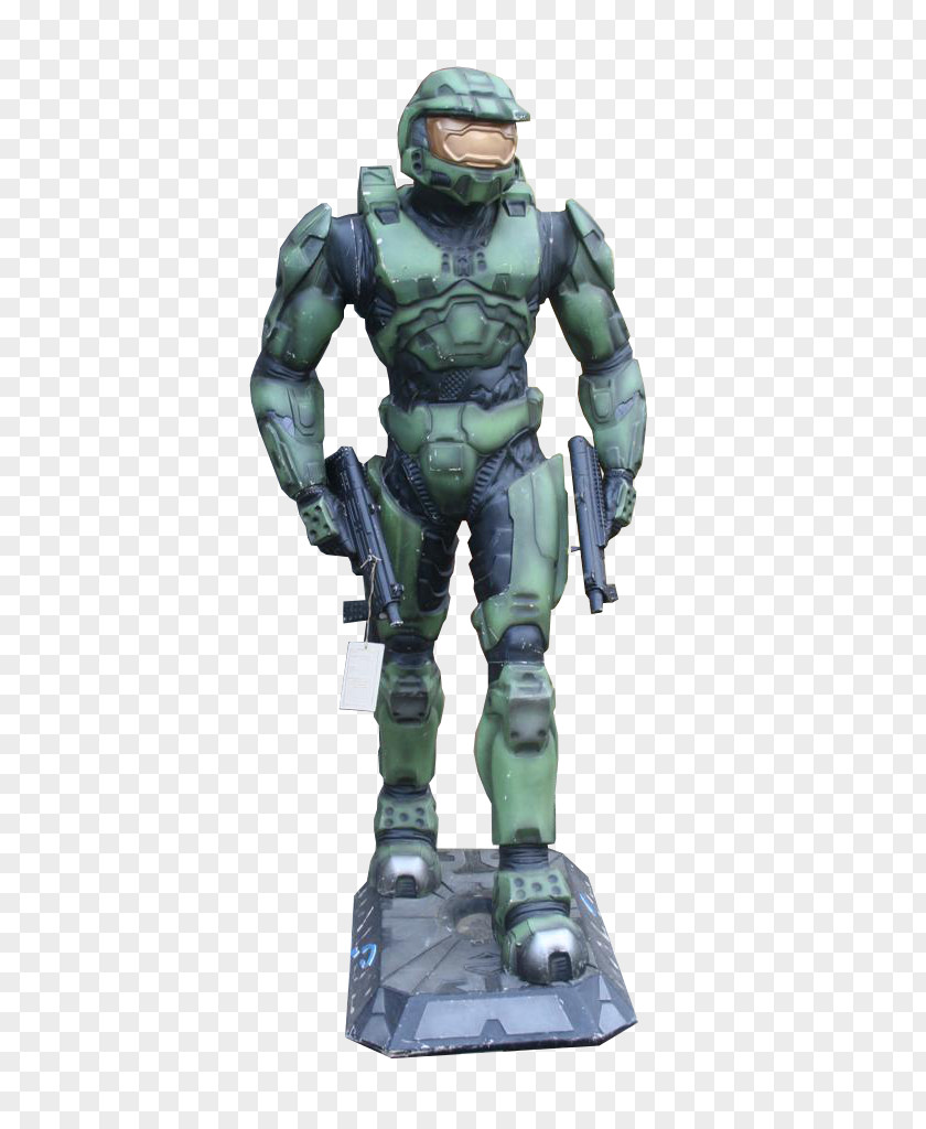 Figurine Statue Master Chief Action & Toy Figures Sculpture PNG