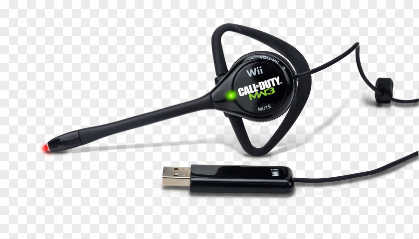 Headset Wii Call Of Duty: Black Ops Modern Warfare 3 PlayStation Xbox 360 PNG