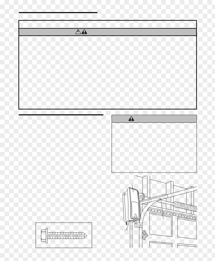 Line Drawing Furniture Diagram PNG