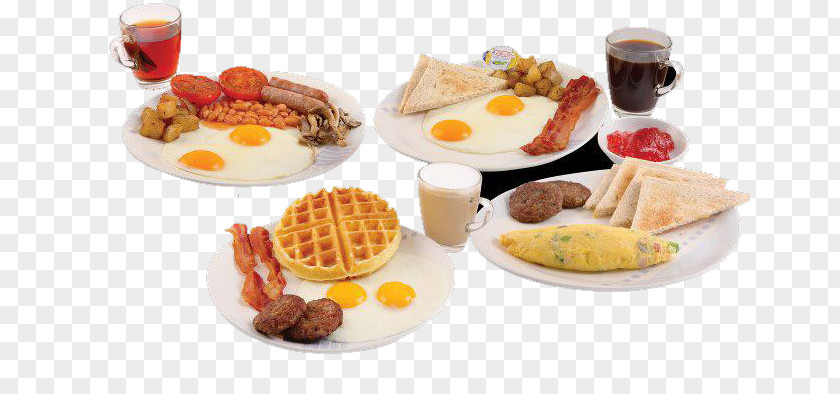 Nutritious Breakfast Food Full Brunch Junk Dish PNG