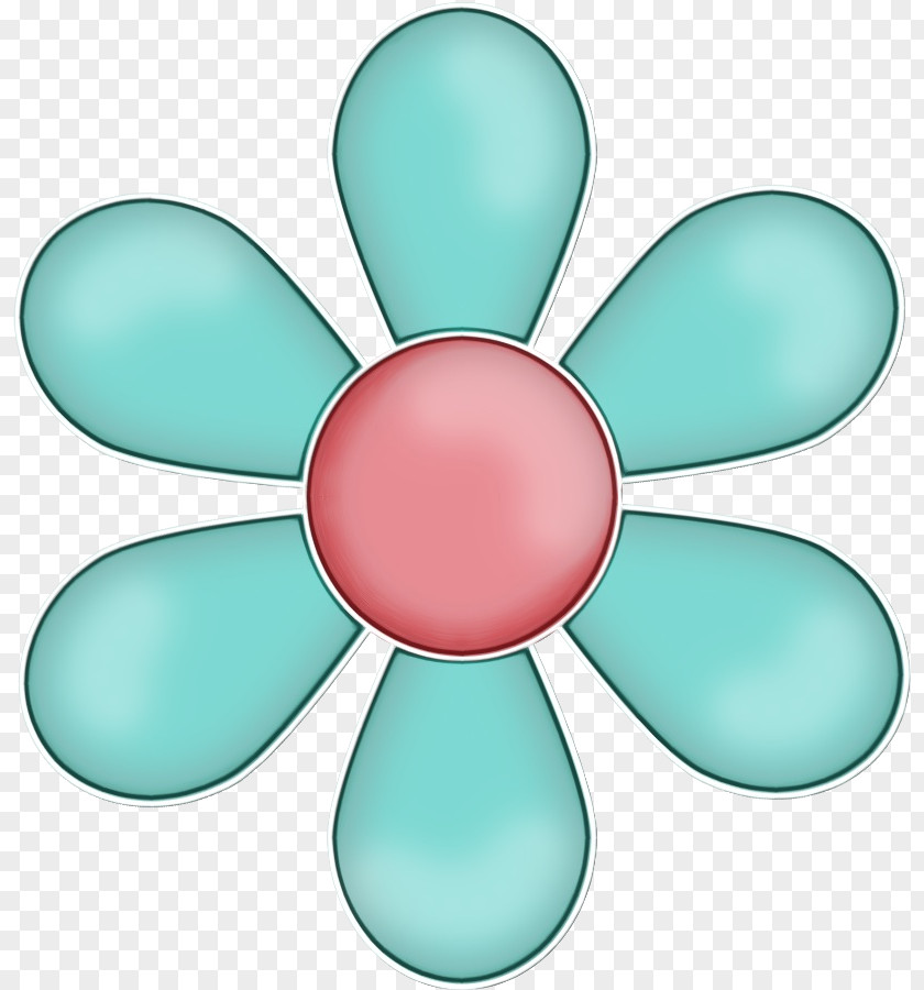 Petal Turquoise PNG