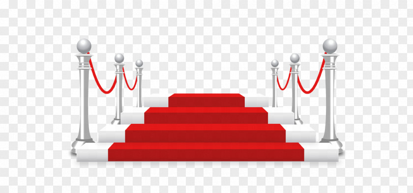 Stage Red Carpet Furniture Deck Railing Stairs PNG