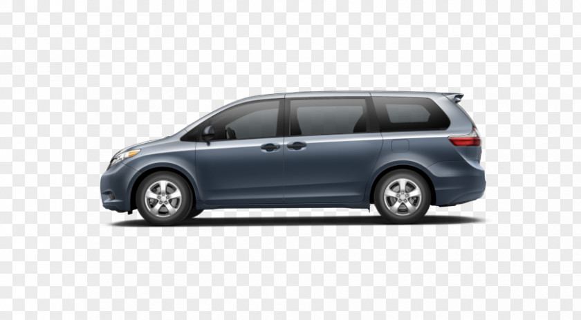 Toyota 2017 Sienna Car Compact Van Minivan PNG