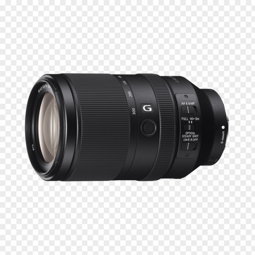 Camera Lens Sony FE Telephoto 70-300mm F/4.5-5.6 G OSS F4.5-5.6 Corporation E-mount PNG