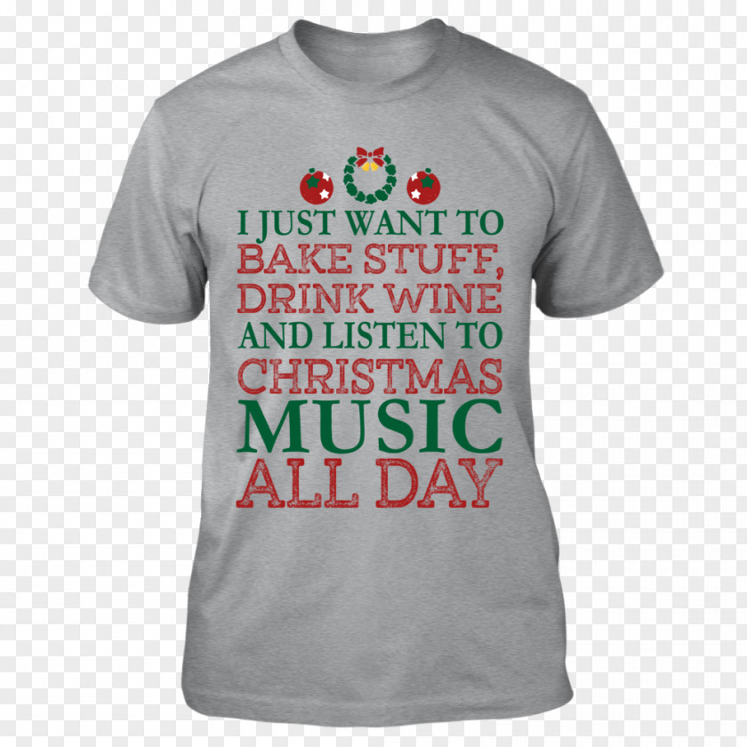 Christmas Drinks T-shirt Bluza Sleeve Logo PNG