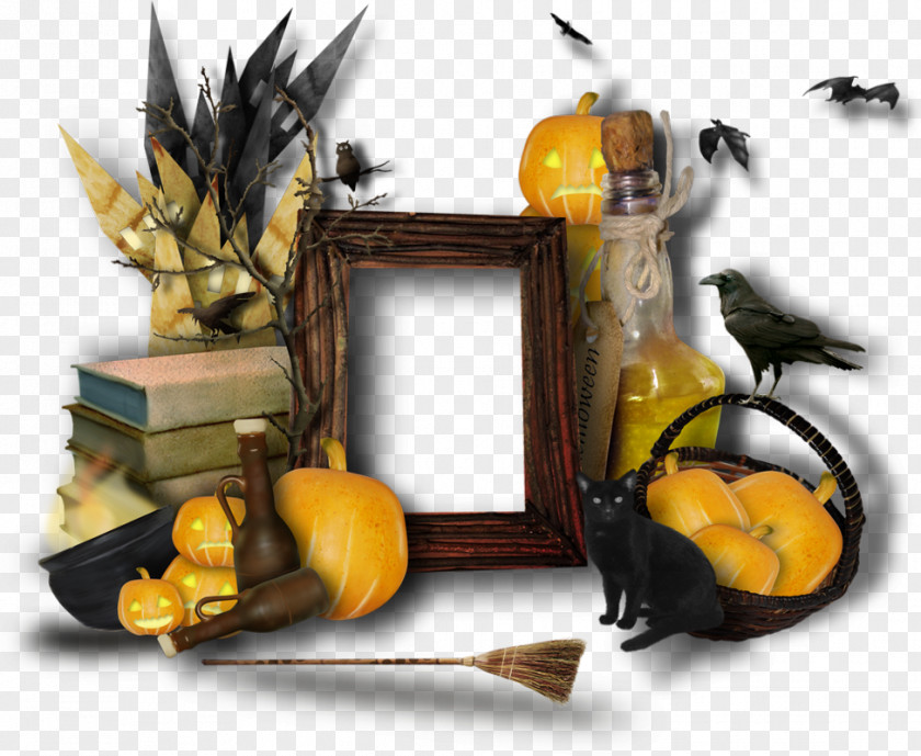 Halloween FRAME Clip Art Image Photography PNG