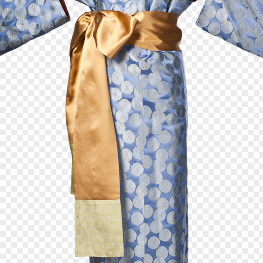 Truffle Silk Kimono Bathrobe Sistine Chapel PNG