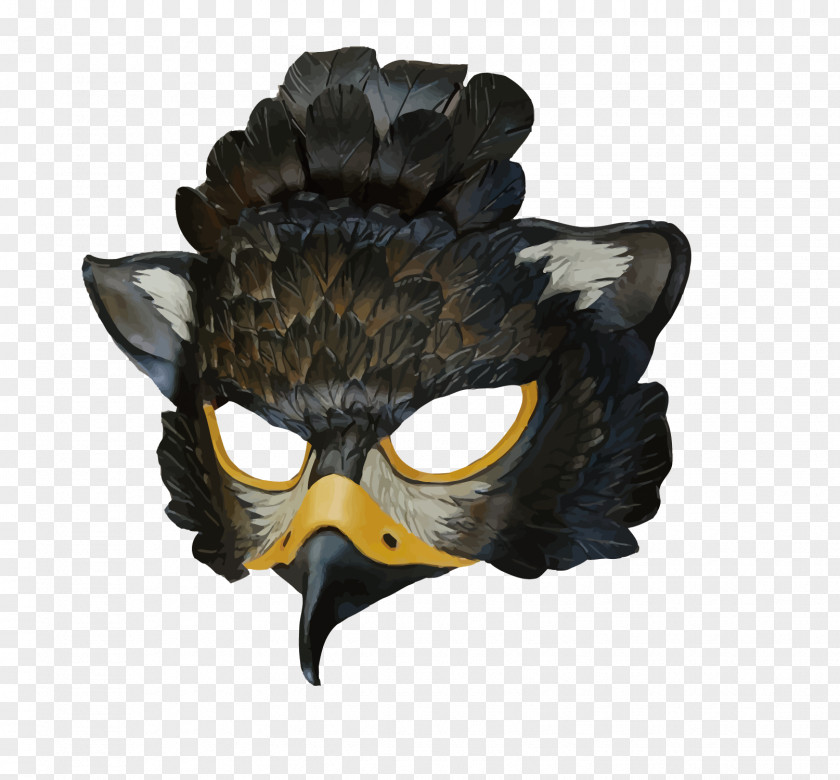 Vector Mask Gothic Masquerade Ball Costume PNG