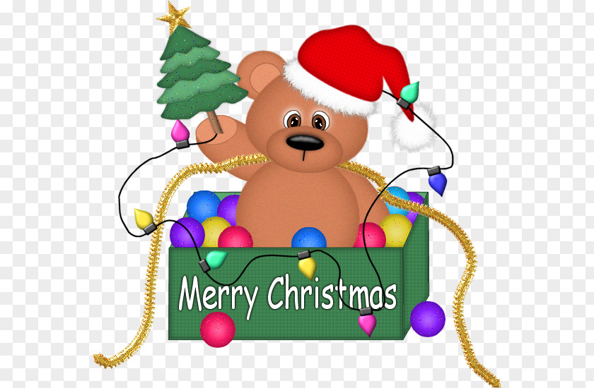 DG Bear Clip Art Christmas Santa Claus Day PNG