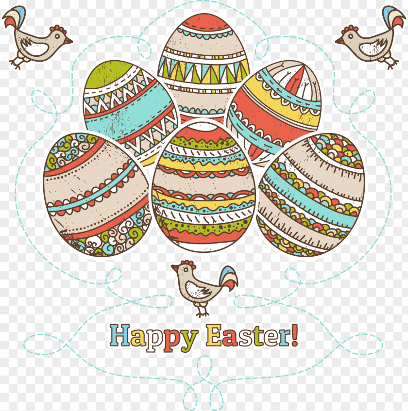 Easter Eggs Bunny Egg Pattern PNG