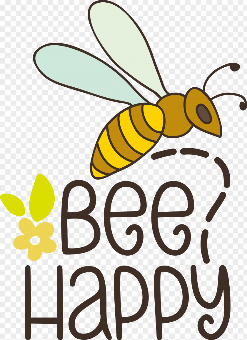 Honey Bee Bees Insects Refrigerator Magnet Small PNG