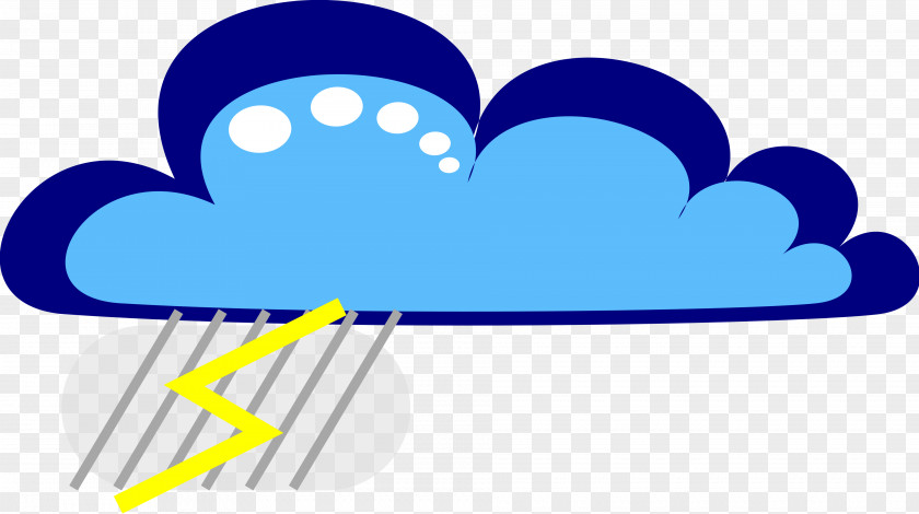 Lightning Thunder Cloud Clip Art PNG