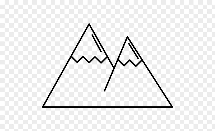 Mountain Vector Art Landscape Nature Drawing PNG