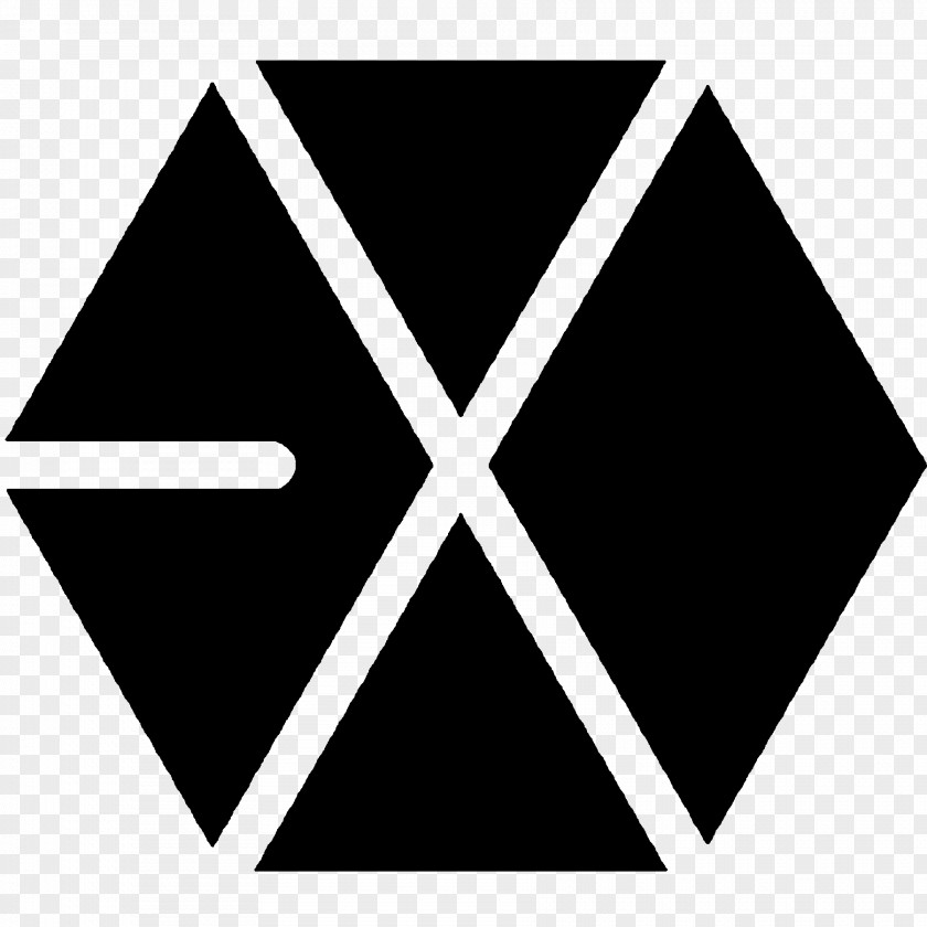 T-shirt EXO XOXO K-pop Logo PNG